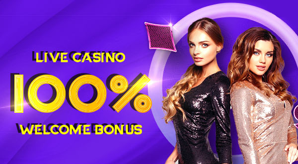 100% Live Casino Welcome Bonus